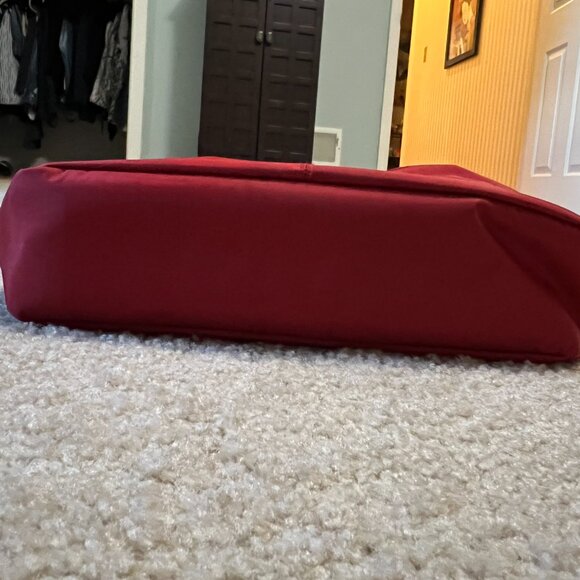 Travelon Anti-Theft Signature 3 Compartment Crossbody, Cayenne, Straight Pocket - Picture 4 of 11